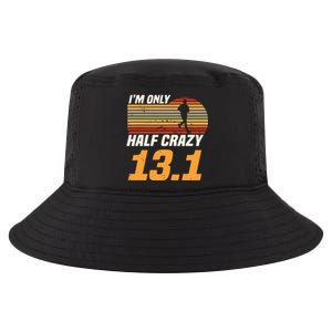 Im Only Half Crazy 131 Marathoner Marathon Running Shoes Cool Comfort Performance Bucket Hat