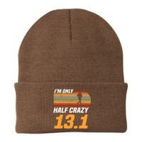 Im Only Half Crazy 131 Marathoner Marathon Running Shoes Knit Cap Winter Beanie