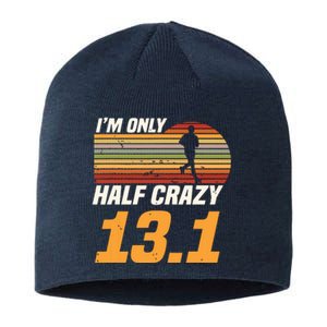 Im Only Half Crazy 131 Marathoner Marathon Running Shoes Sustainable Beanie