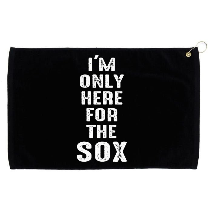 IM Only Here For The Sox Sports Grommeted Golf Towel