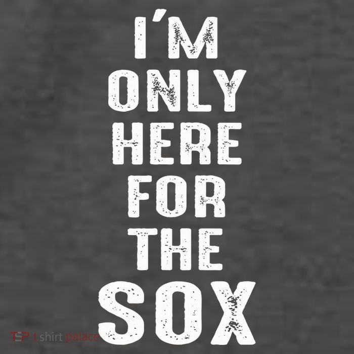 IM Only Here For The Sox Sports Vector Backpack