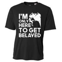 Im Only Here To Get Belayed Bouldering Rock Climbing Cooling Performance Crew T-Shirt