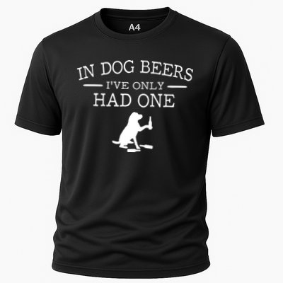 Ive Only Had One In Dog Beers Funny Performance Shirt
