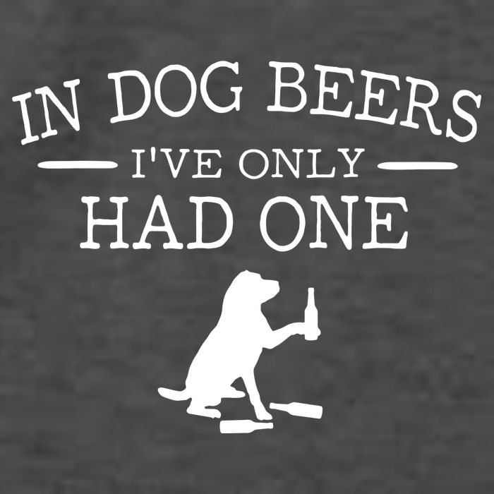 Ive Only Had One In Dog Beers Funny Vector Backpack