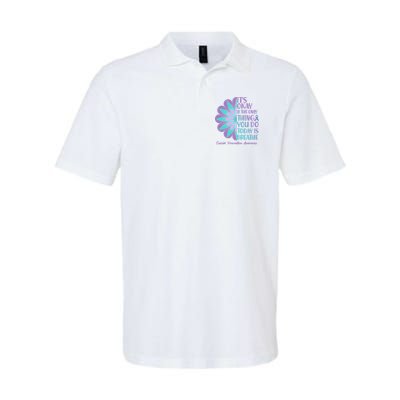 Its Okay If The Only Thing You Do Today IS Breathe Suicide Prevention Awareness Polo