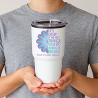 Its Okay If The Only Thing You Do Today IS Breathe Suicide Prevention Awareness Tumbler