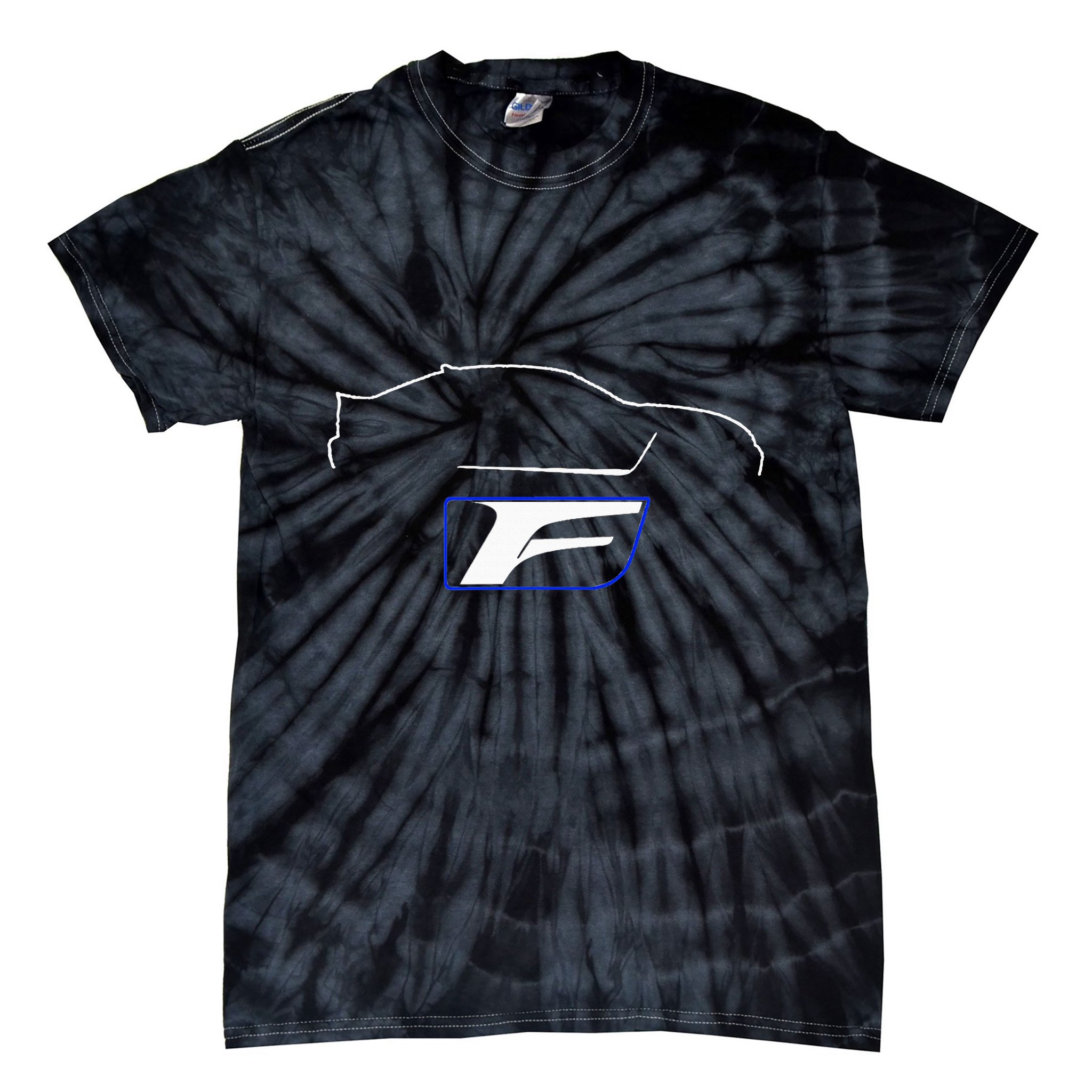 Isf Outline Tie-Dye T-Shirt