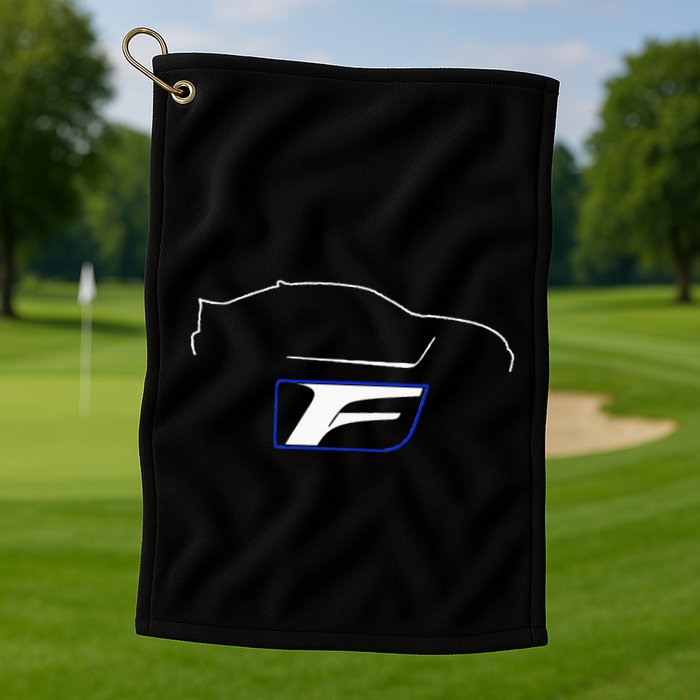 Isf Outline Golf Towel