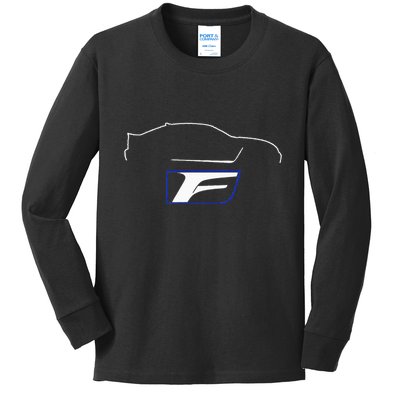 Isf Outline Kids Long Sleeve Shirt