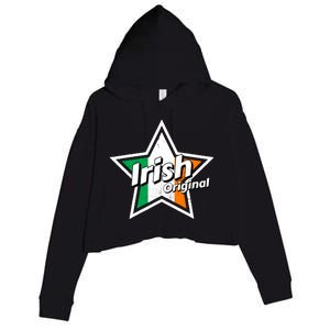 Irish Original | Ireland Flag | Prouds Irish Crop Fleece Hoodie