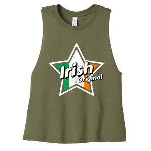 Irish Original | Ireland Flag | Prouds Irish Women's Racerback Cropped Tank