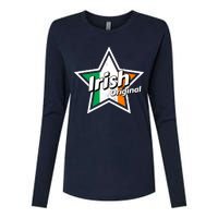 Irish Original | Ireland Flag | Prouds Irish Womens Cotton Relaxed Long Sleeve T-Shirt