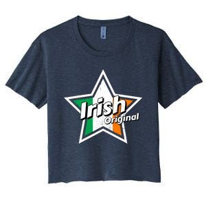 Irish Original | Ireland Flag | Prouds Irish Women's Crop Top Tee