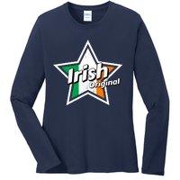 Irish Original | Ireland Flag | Prouds Irish Ladies Long Sleeve Shirt