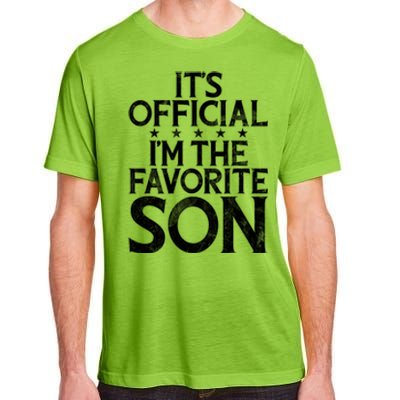 Its Official Im The Favorite Son Adult ChromaSoft Performance T-Shirt