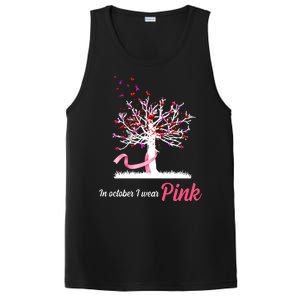 In October I Wear Pink Breast Cancer Tree Of Life PosiCharge Competitor Tank