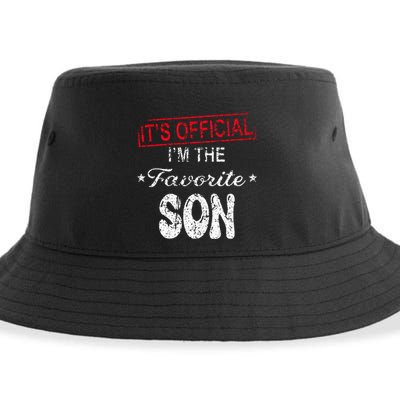 It's O.fficial I'm The Favorite Son Sustainable Bucket Hat