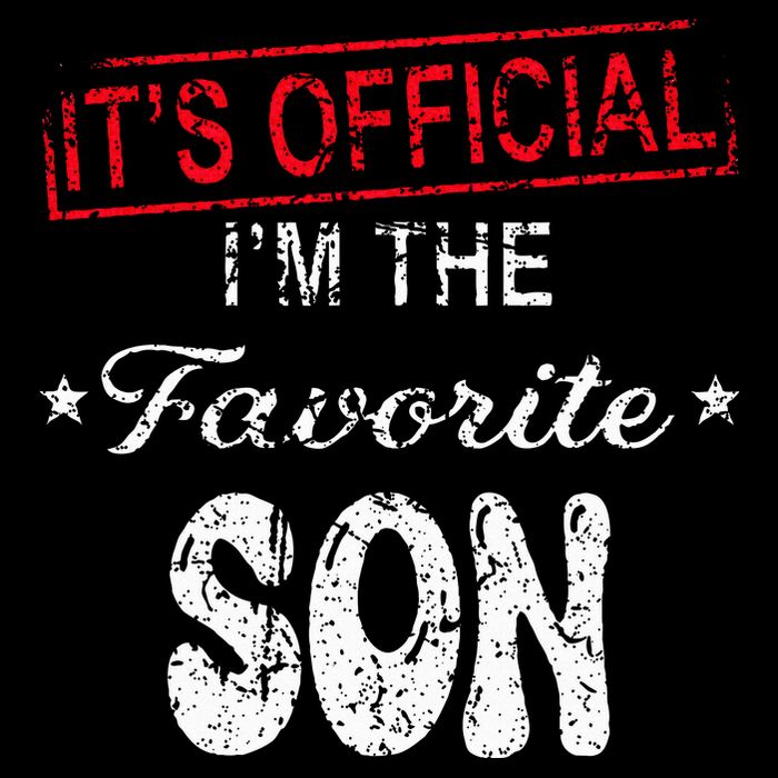 It's O.fficial I'm The Favorite Son Button