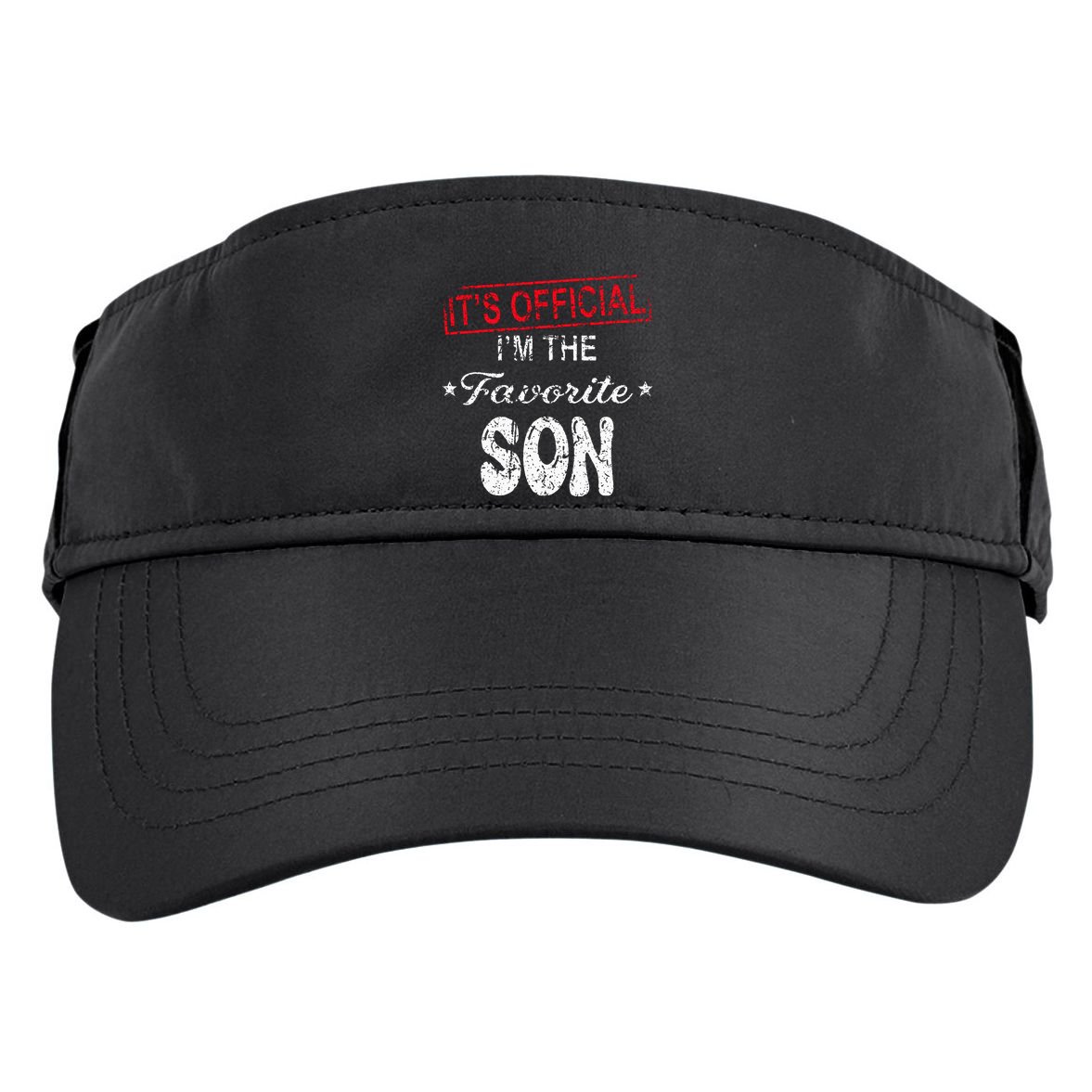 It's O.fficial I'm The Favorite Son Adult Drive Performance Visor