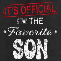 It's O.fficial I'm The Favorite Son Adult Drive Performance Visor