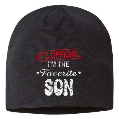 It's O.fficial I'm The Favorite Son Sustainable Beanie