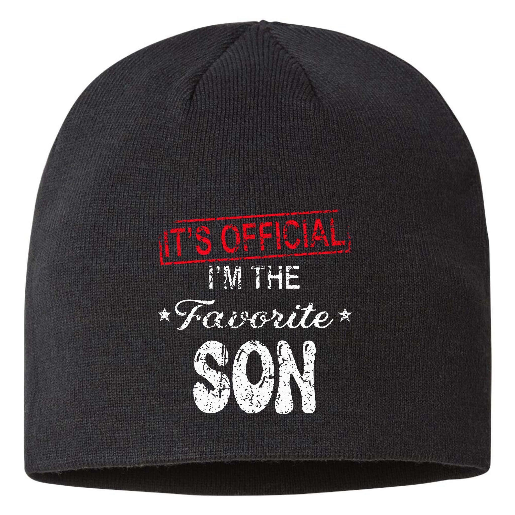 It's O.fficial I'm The Favorite Son Sustainable Beanie