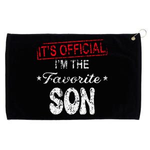 It's O.fficial I'm The Favorite Son Grommeted Golf Towel