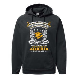 I Own It Forever The Title University Of Alberta Graduate Performance Fleece Hoodie