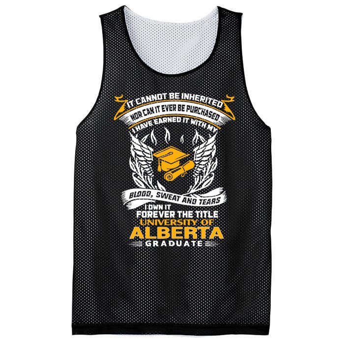 I Own It Forever The Title University Of Alberta Graduate Mesh Reversible Basketball Jersey Tank