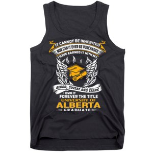 I Own It Forever The Title University Of Alberta Graduate Tank Top