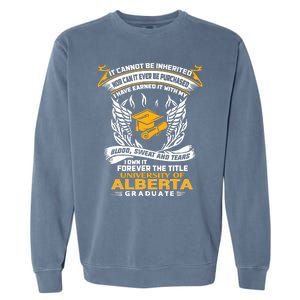 I Own It Forever The Title University Of Alberta Graduate Garment-Dyed Sweatshirt