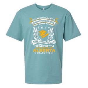 I Own It Forever The Title University Of Alberta Graduate Sueded Cloud Jersey T-Shirt