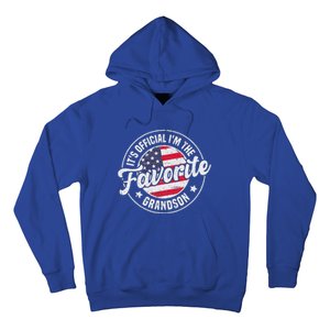 Its O.F.F.I.C.I.A.L Im The Favorite Grandson Hoodie