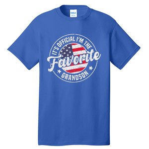 Its O.F.F.I.C.I.A.L Im The Favorite Grandson Tall T-Shirt