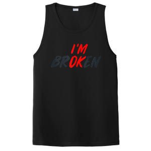 Im Ok Im Broken Invisible Illness Men Women Mental Aware PosiCharge Competitor Tank