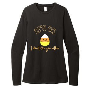 Its Ok I Dont Like You Either Cute Candy Halloween Womens CVC Long Sleeve Shirt