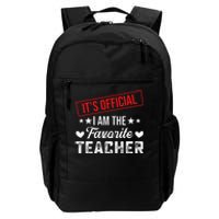 It's O.fficial I'm The Favorite Teacher  Daily Commute Backpack