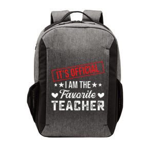 It's O.fficial I'm The Favorite Teacher  Vector Backpack