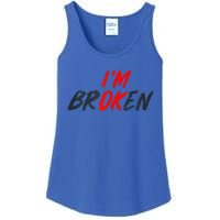 I'm Ok I'm Broken Invisible Illness  Wo Mental Aware Ladies Essential Tank