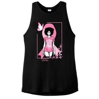 In October I Wear Apparel Ladies PosiCharge Tri-Blend Wicking Tank