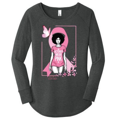 In October I Wear Apparel Women's Perfect Tri Tunic Long Sleeve Shirt