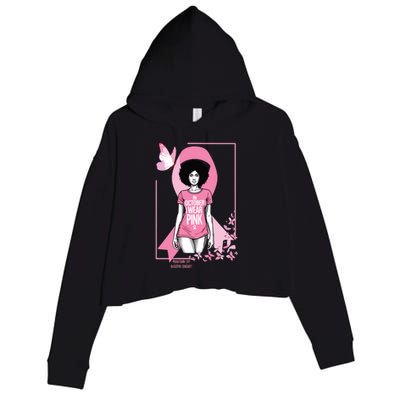 In October I Wear Apparel Crop Fleece Hoodie