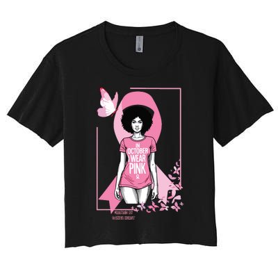 In October I Wear Apparel Women's Crop Top Tee