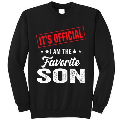 Its Official Im The Favorite Son Sweatshirt