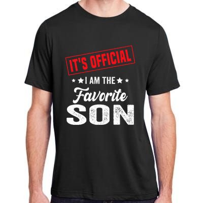 Its Official Im The Favorite Son Adult ChromaSoft Performance T-Shirt