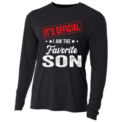 Its Official Im The Favorite Son Cooling Performance Long Sleeve Crew