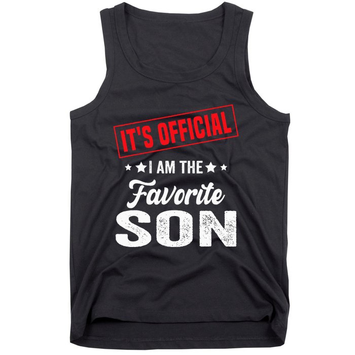 Its Official Im The Favorite Son Tank Top