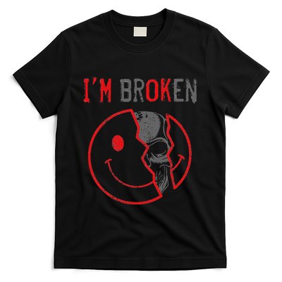 IM Ok IM Broken Invisible Illness I Am Ok Broken T-Shirt