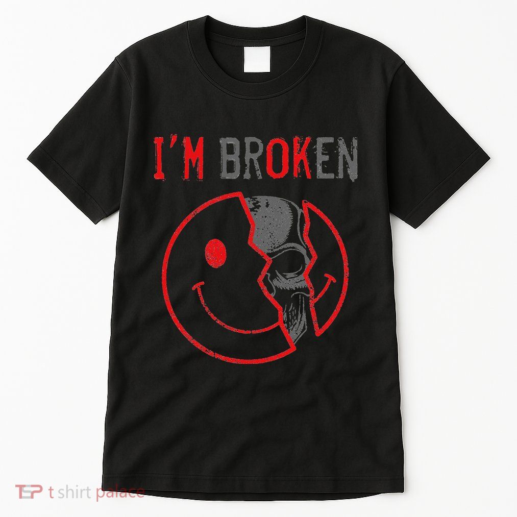 IM Ok IM Broken Invisible Illness I Am Ok Broken Tall T-Shirt