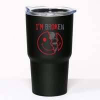 IM Ok IM Broken Invisible Illness I Am Ok Broken Tumbler